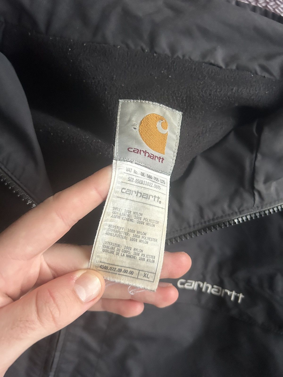 Carhartt Vintage Carhartt Bomber Jacket 100% Nylon Faded Cond Size XL Size US XL / EU 56 / 4 - 8 Thumbnail
