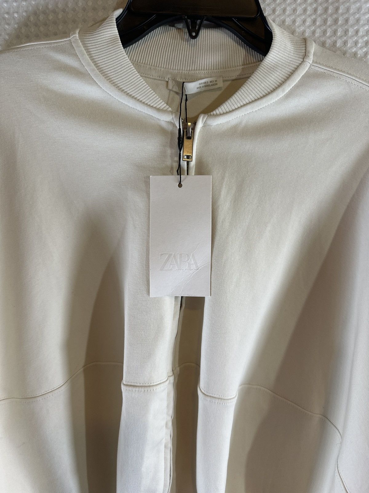 Zara Zara Interlock Bomber Jacket Sz Small Size S / US 4 / IT 40 - 8 Thumbnail