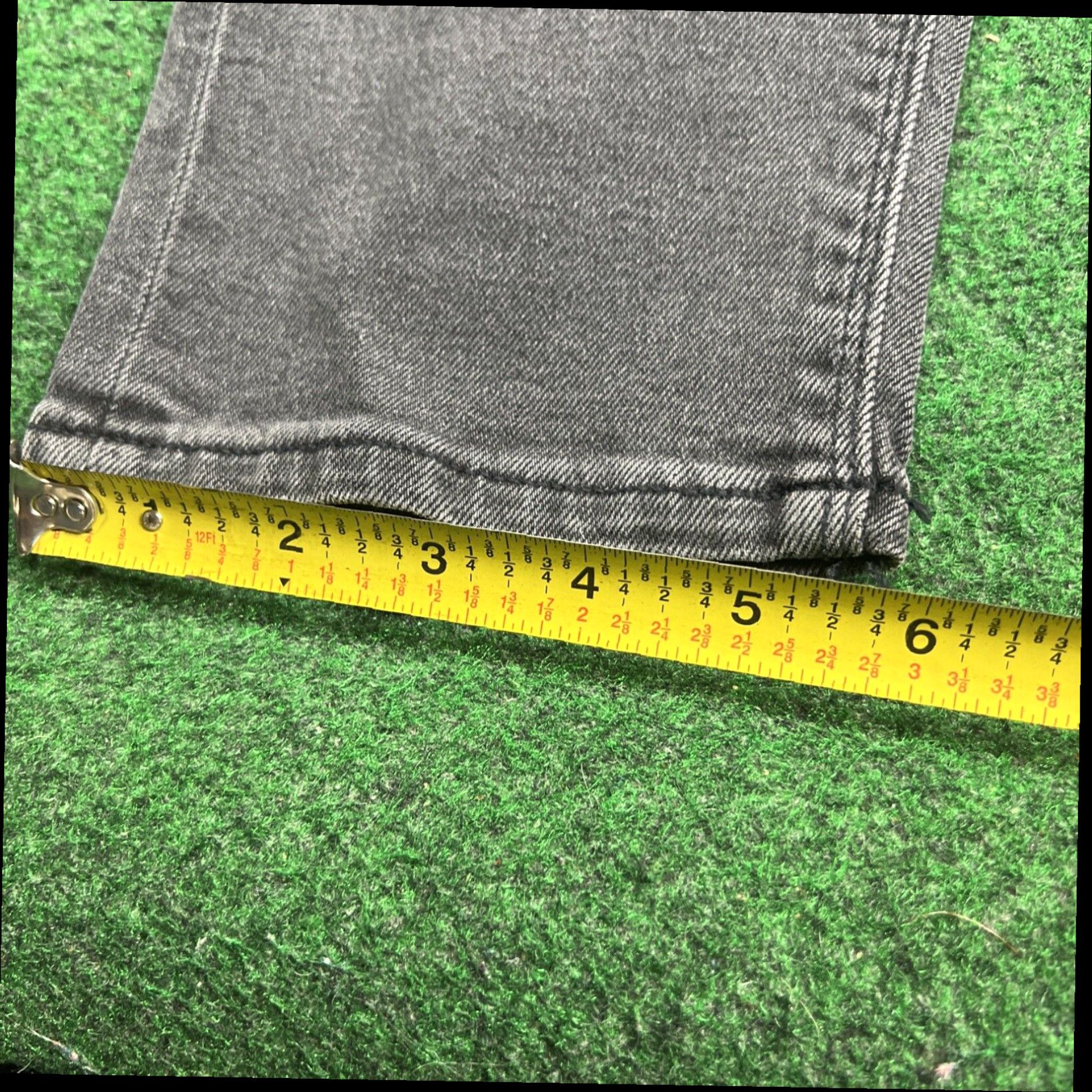 American Eagle Outfitters NWT American Eagle Baggy Mom Jeans Black Wash Sz 4 Regular Comfort Stretch Waist Size 27" / US 4 / IT 40 - 5 Thumbnail