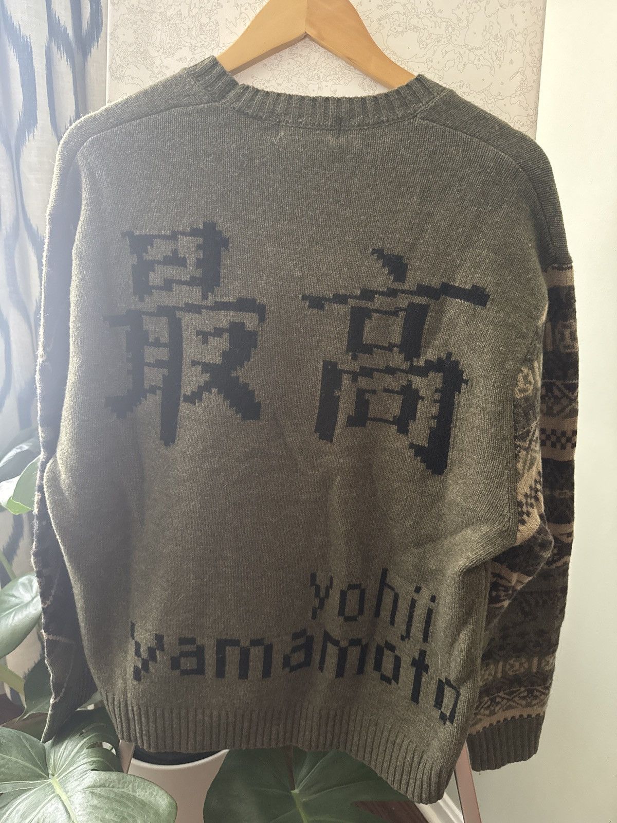 Supreme × Yohji Yamamoto Supreme x Yohji Yamamoto x TEKKEN Sweater Kitsune Size US M / EU 48-50 / 2 - 2 Thumbnail