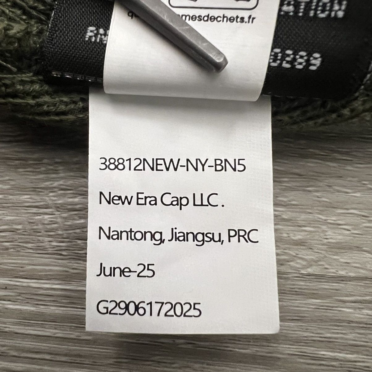 New Era × Supreme Supreme New Era Box Logo Beanie FW25 Olive Size ONE SIZE - 10 Thumbnail