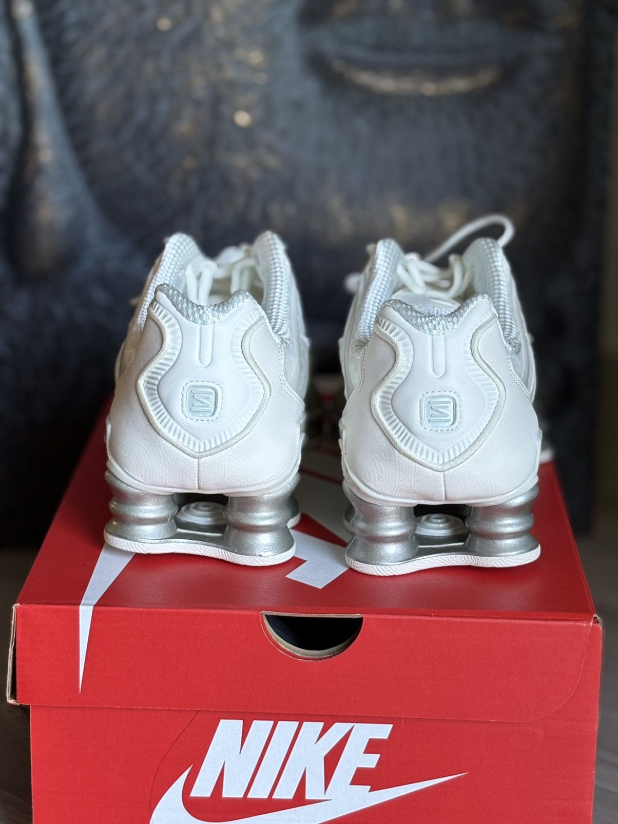 Nike Womens Nike Shox TL Sail Size US 9 / IT 39 - 2 Thumbnail