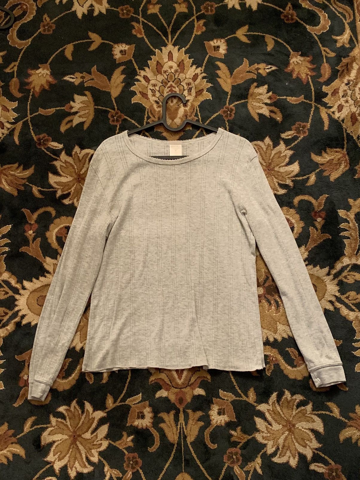 Sonoma Vintage Y2K Sonoma Life+Style Grey Women's Long Sleeve Shirt Size M / US 6-8 / IT 42-44 - 1 Thumbnail