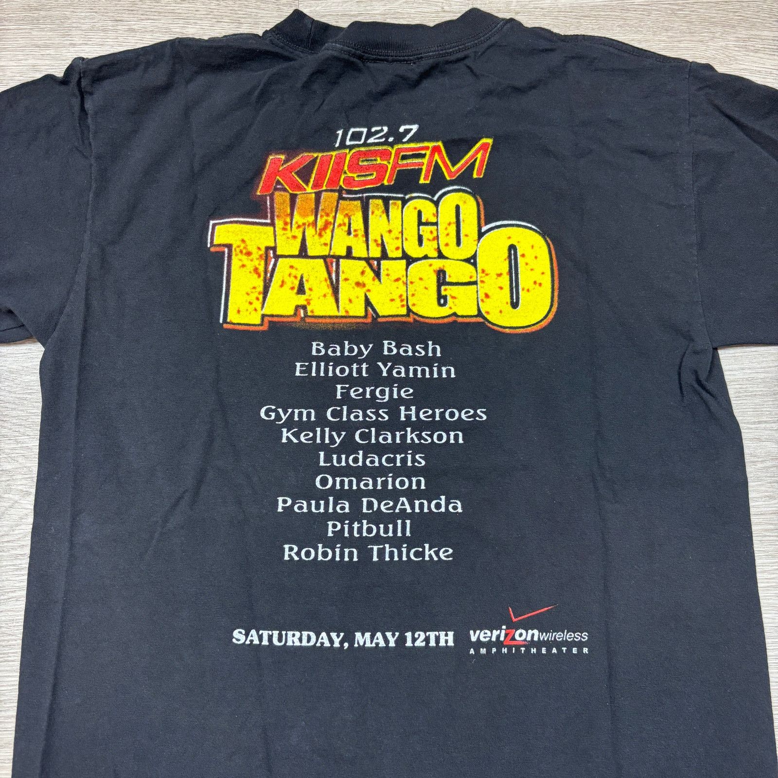 Rap Tees × Vintage × Xlarge VTG 2007 Kiss FM 102.7 Wango Tango Shirt Men's M Size US M / EU 48-50 / 2 - 4 Thumbnail