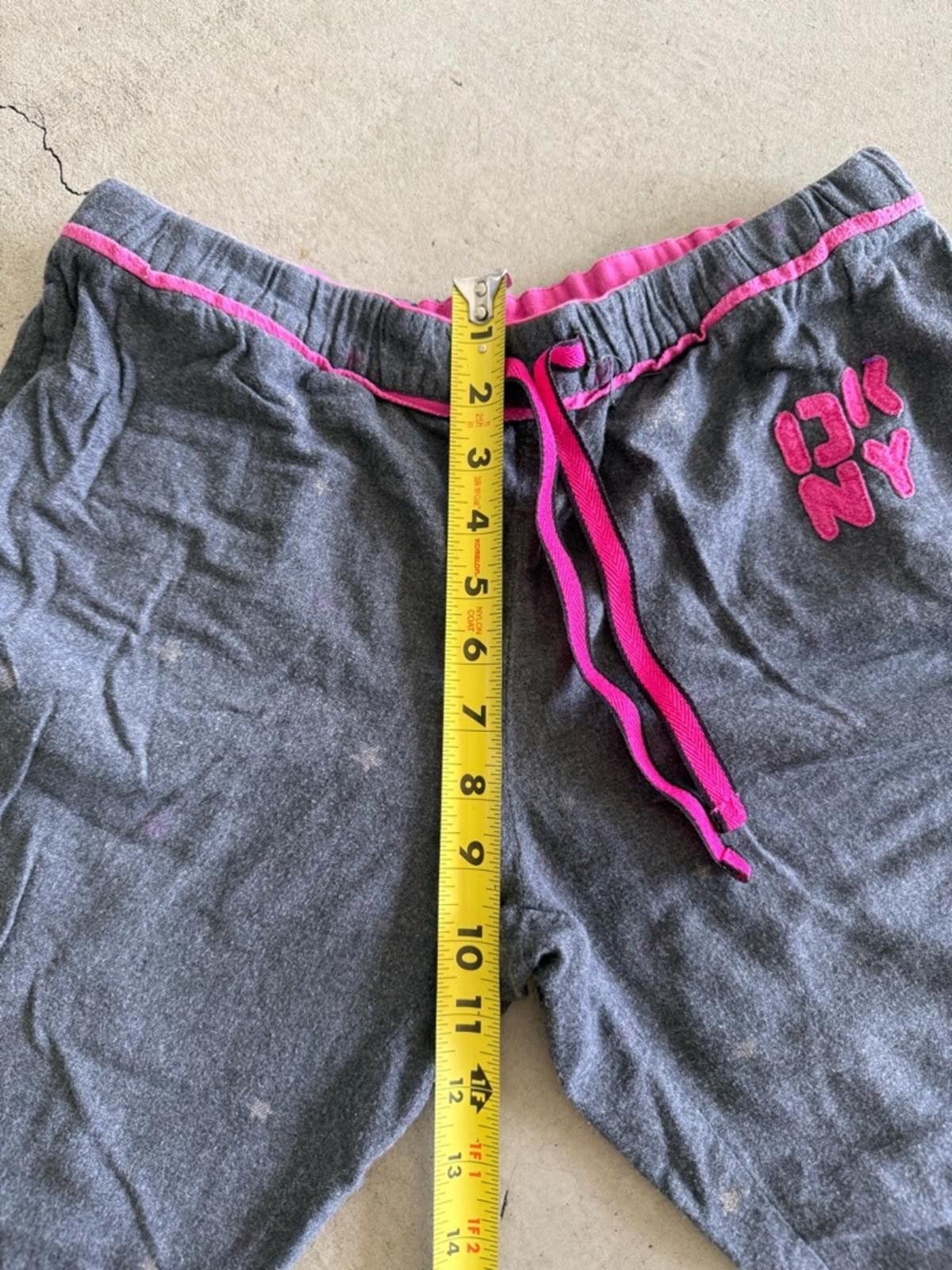 DKNY DKNY / Fleece Pajama Pants / Gray Pink Size ONE SIZE - 6 Thumbnail