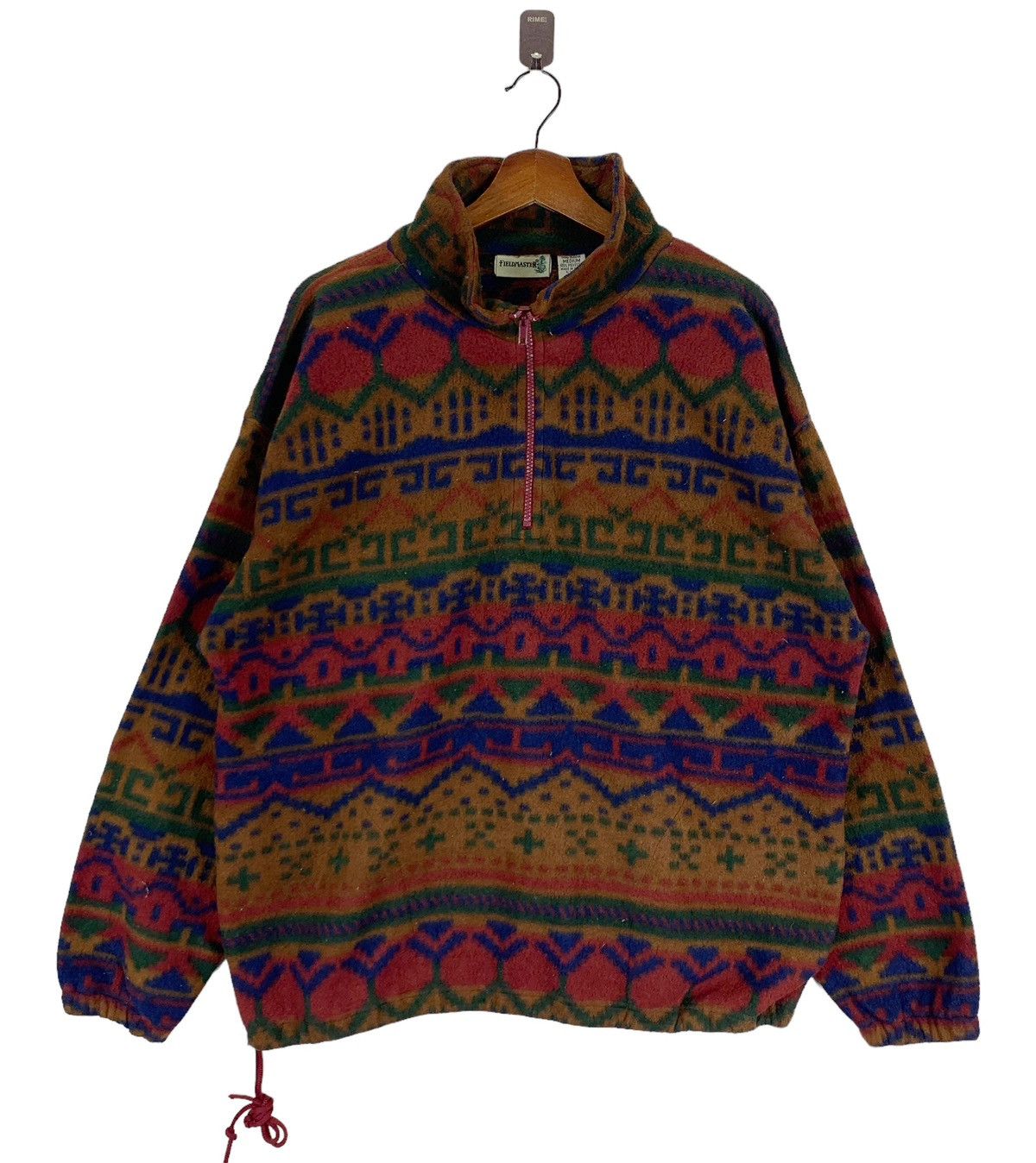 Fieldmaster × Native 🔥🔥VINTAGE FIELD MASTER NATIVE AMERICAN FLEECE SWEATER Size US M / EU 48-50 / 2 - 1 Thumbnail
