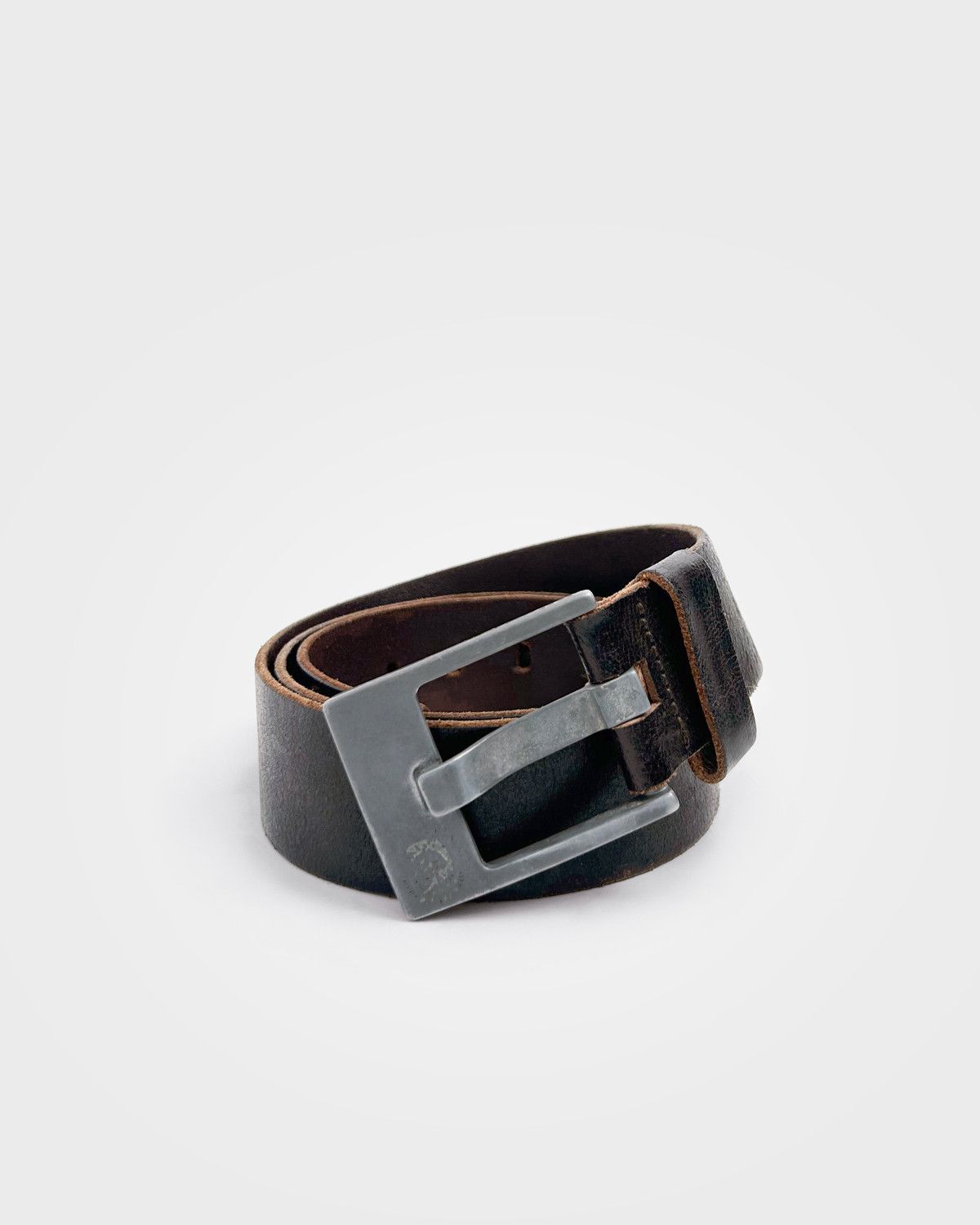Diesel Diesel, Wide Pin Leather Belt Size ONE SIZE - 1 Thumbnail