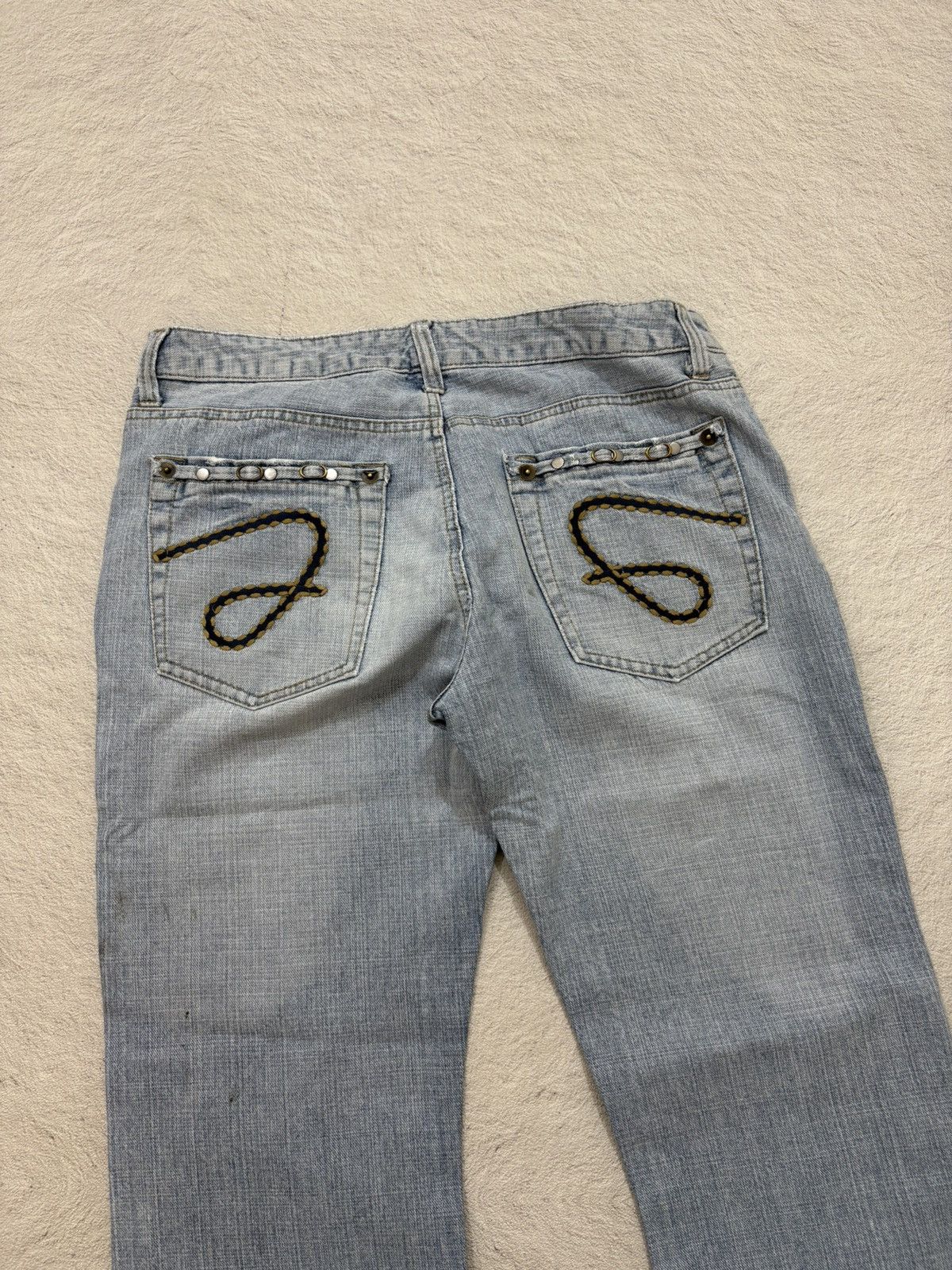 Hysteric Glamour 2000s Studet punk japan bootcut Denim y2k style Size US 33 - 12 Thumbnail
