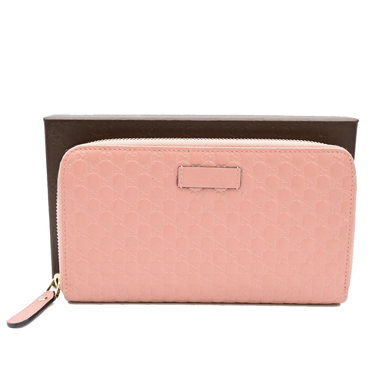 Gucci Pink Leather Wallet (Pre-Owned) Size ONE SIZE - 1 Thumbnail