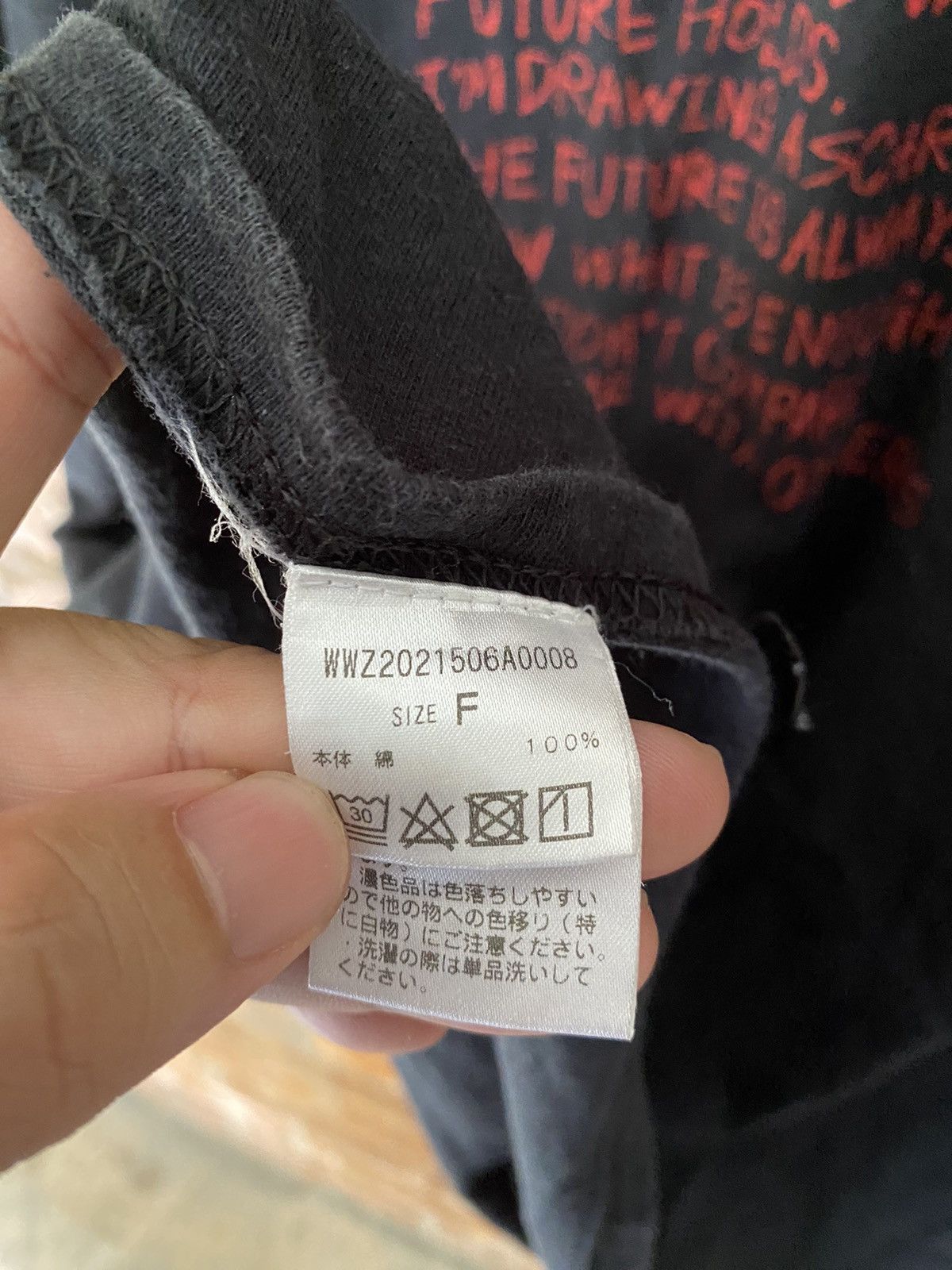 Japanese Brand × Vintage 2000s Spider Web Japan Poem tee Size US L / EU 52-54 / 3 - 11 Thumbnail