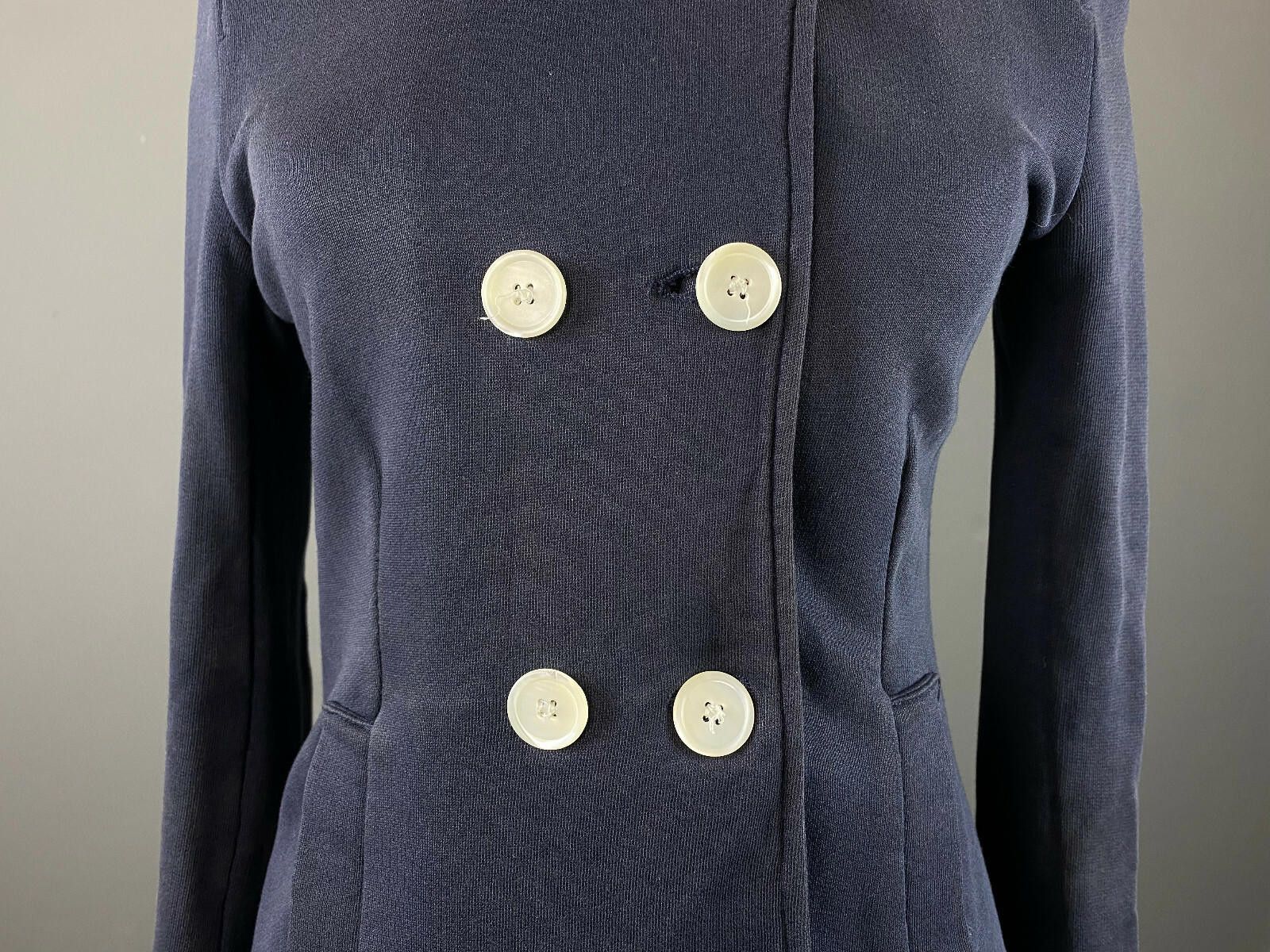 Designer Max Mara Leisure Button Down Cotton Blazer Jacket Size M Size M / US 6-8 / IT 42-44 - 3 Thumbnail