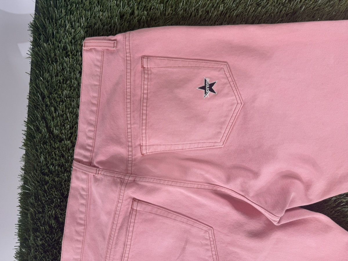 Supreme Supreme Pink Star Logo Denim Jeans Size 32 Made in USA Size US 32 / EU 48 - 10 Thumbnail