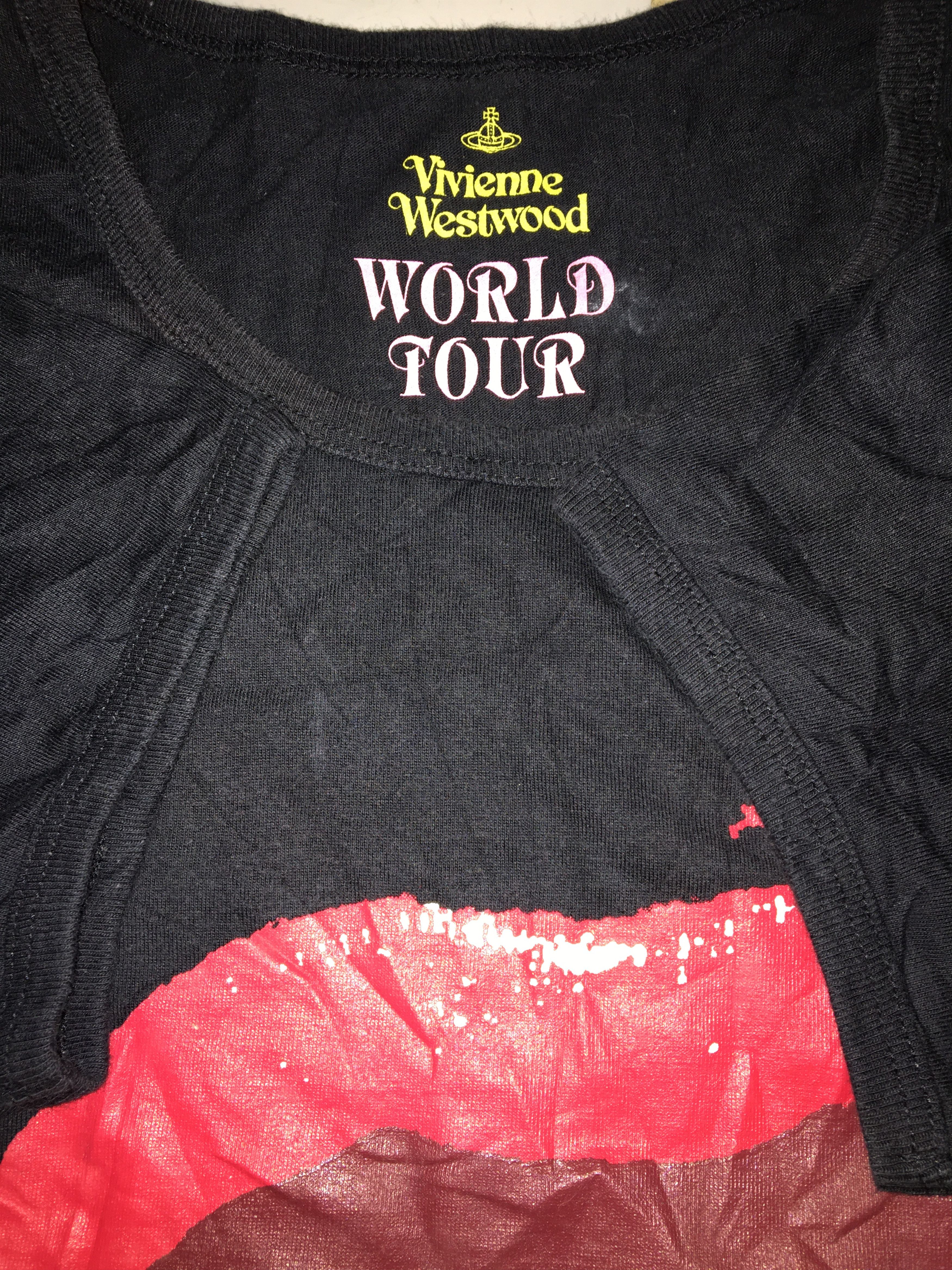 Japanese Brand Vivienne Westwood World Tour Shirt Size US M / EU 48-50 / 2 - 6 Thumbnail