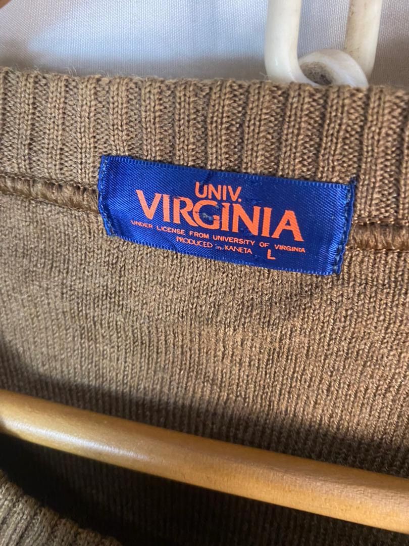Vintage Vintage university Virginia sweatshirt Size US M / EU 48-50 / 2 - 5 Thumbnail