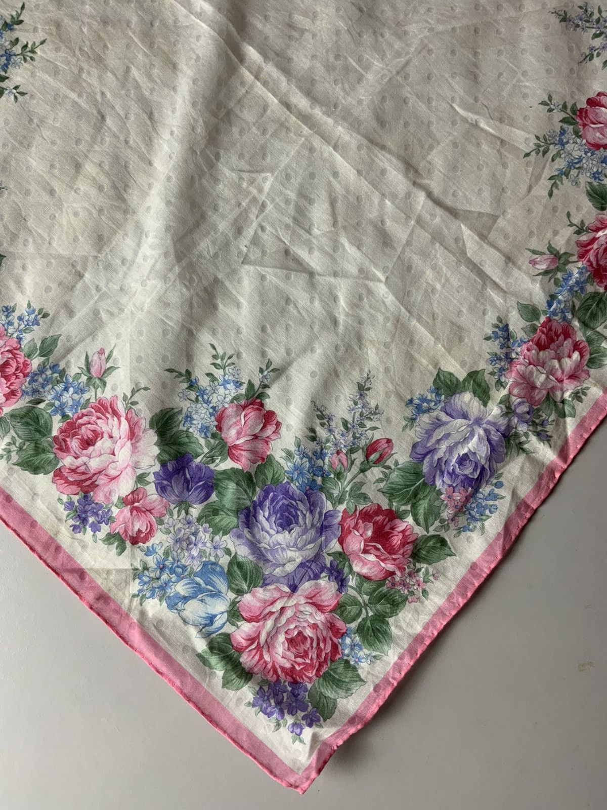 Yves Saint Laurent YSL Yves Saint Laurent Flower Vintage Bandana Handkerchief Size ONE SIZE - 9 Thumbnail