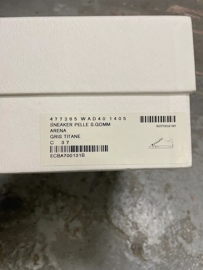 Balenciaga Arena Baby Blue Low Leather Shoes