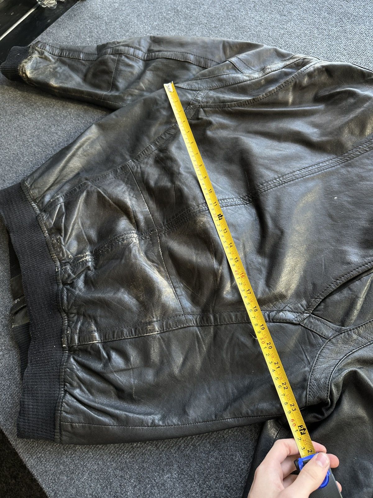 Other 🚨VNTG LEATHER JACKET AVANT GARDE WESTERN BLACK MOTO Size US L / EU 52-54 / 3 - 16 Thumbnail