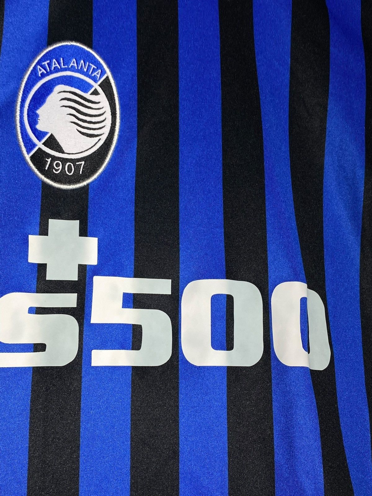 Other Atalanta 2020/21 Home Football Shirt Striped Blokecore Size US S / EU 44-46 / 1 - 6 Thumbnail