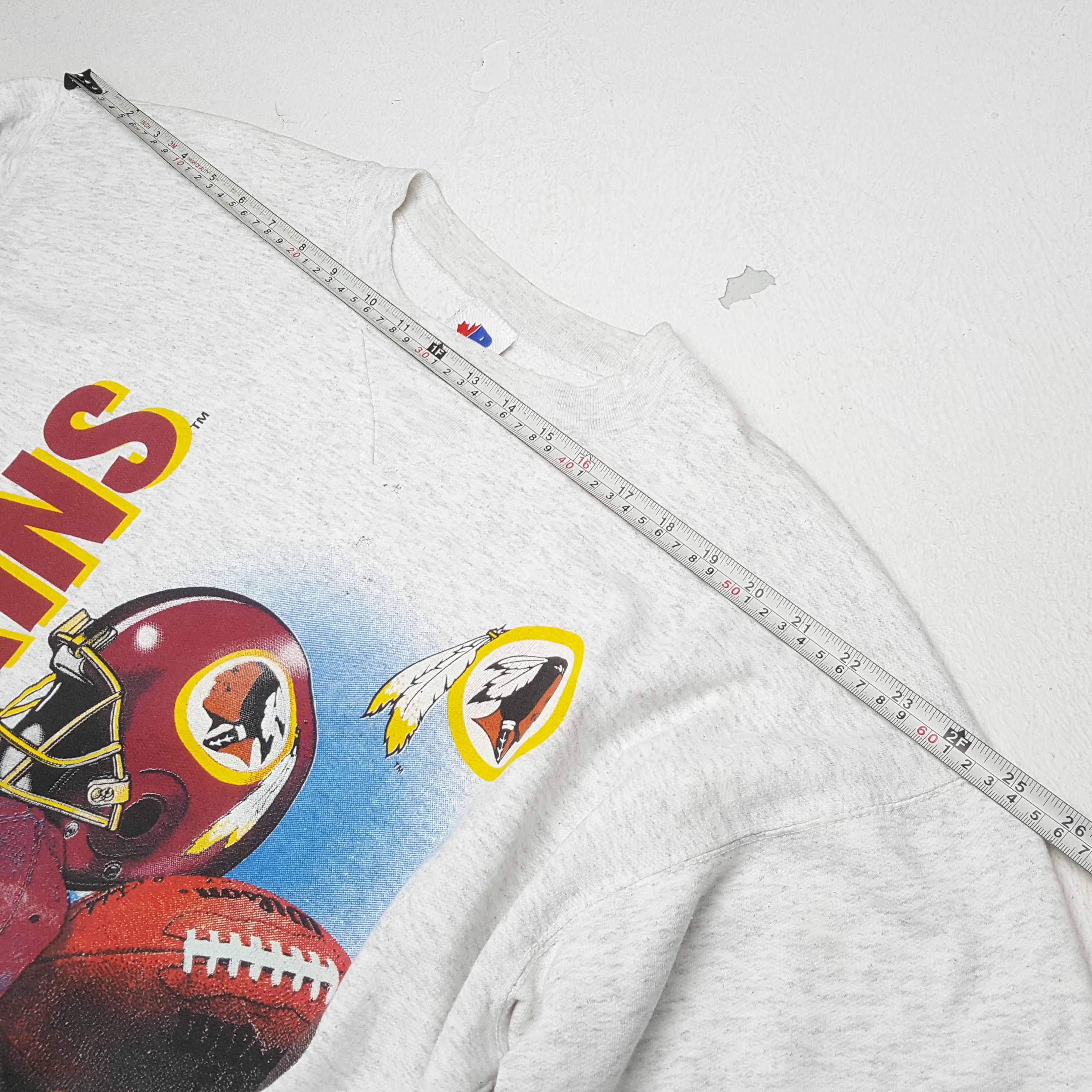 NFL × Vintage WASHINGTON REDSKINS NFL Football Vintage Sweatshirt Size US XL / EU 56 / 4 - 4 Thumbnail