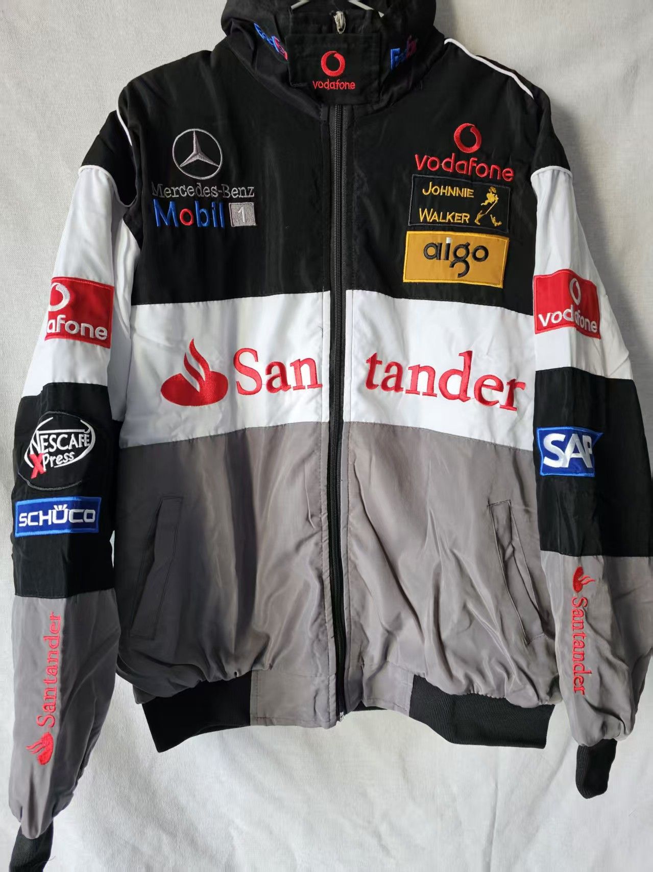 Mercedes-Benz Mercedes Benz Racing Jacket Gray Size US XL / EU 56 / 4 - 1 Thumbnail