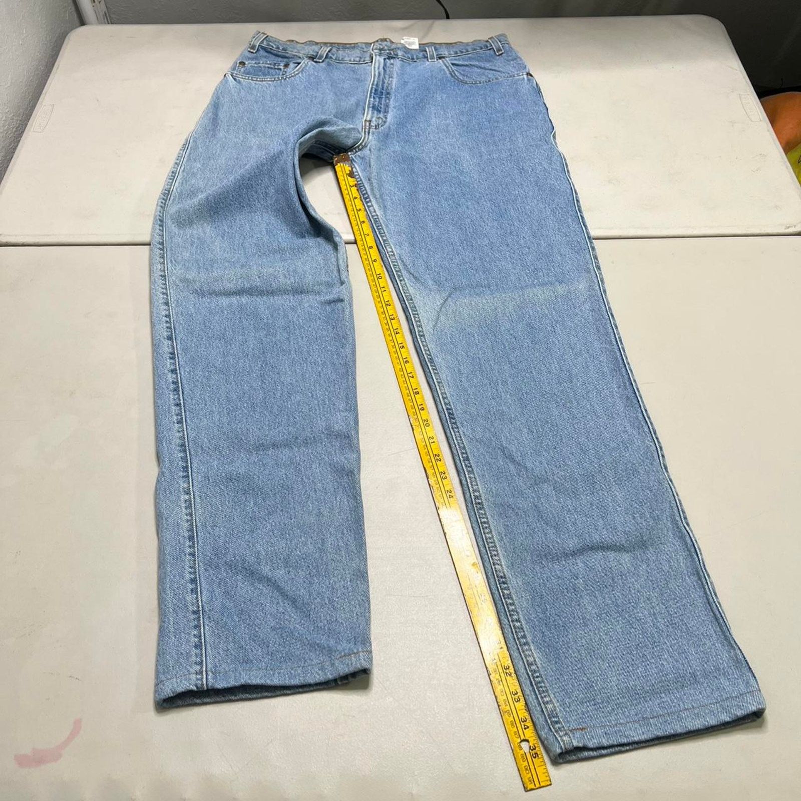 Levi's VTG 90’s Levis Men 545 38x38 Loose Fit Stone Wash Jeans Size US 38 / EU 54 - 8 Thumbnail