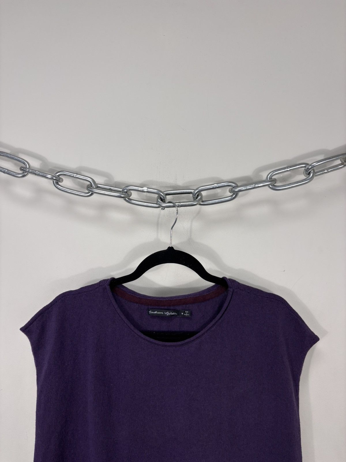Gudrun Sjoden Gudrun Sjoden Women’s Purple Cotton Tunic Dress Size M / US 6-8 / IT 42-44 - 3 Thumbnail