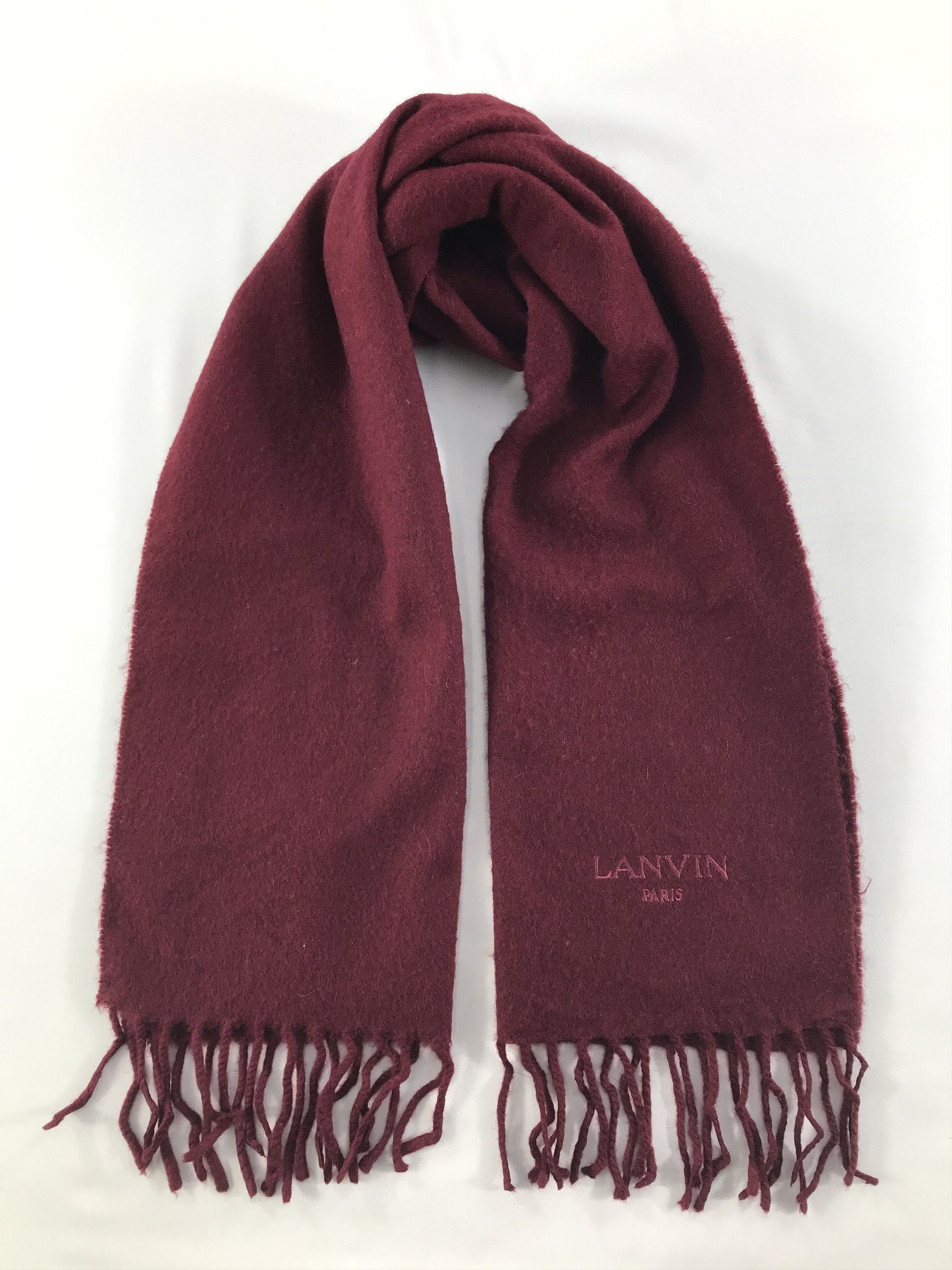Lanvin × Vintage Lanvin Scarf / Muffler / Neckwear - WW2900 Size ONE SIZE - 1 Thumbnail