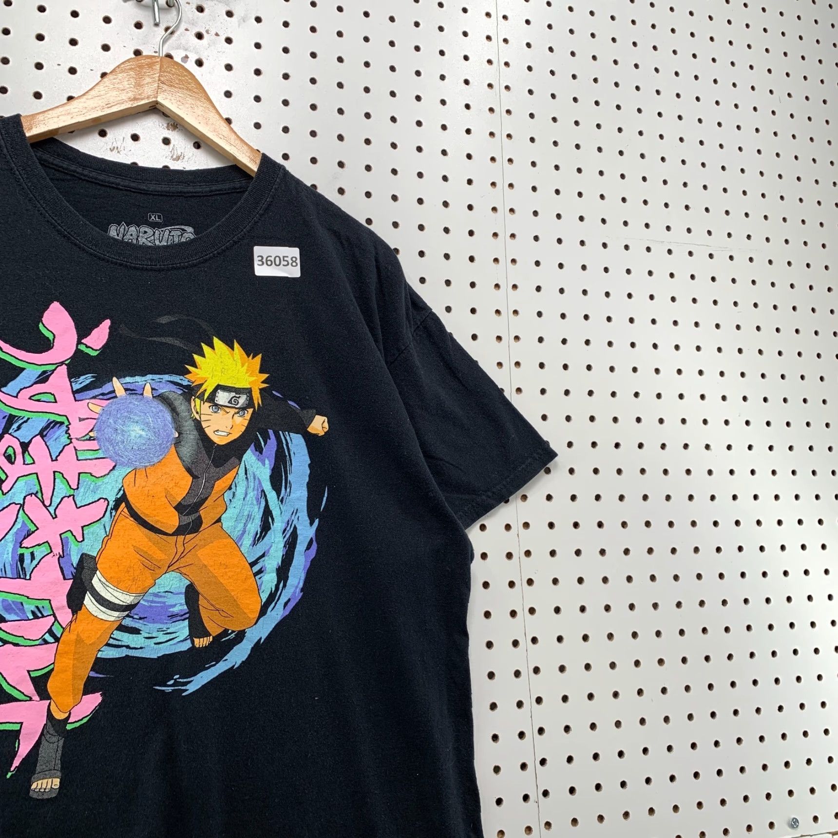 Vintage VINTAGE Naruto Shippuden Anime T-Shirt Mens XL Black Short Sleeve 90s Size US XL / EU 56 / 4 - 5 Thumbnail