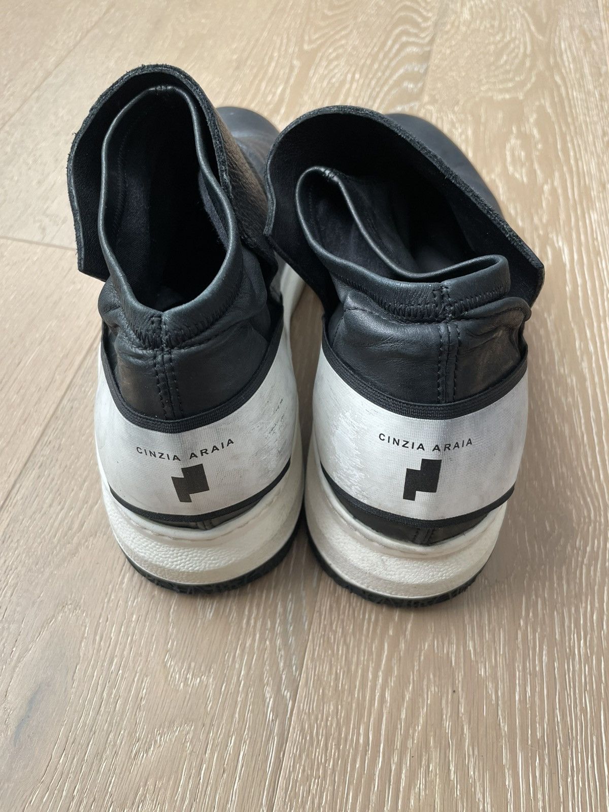 Cinzia Araia Cinzia Araia Black and White Ankle Boots 43 Size US 10 / EU 43 - 3 Thumbnail