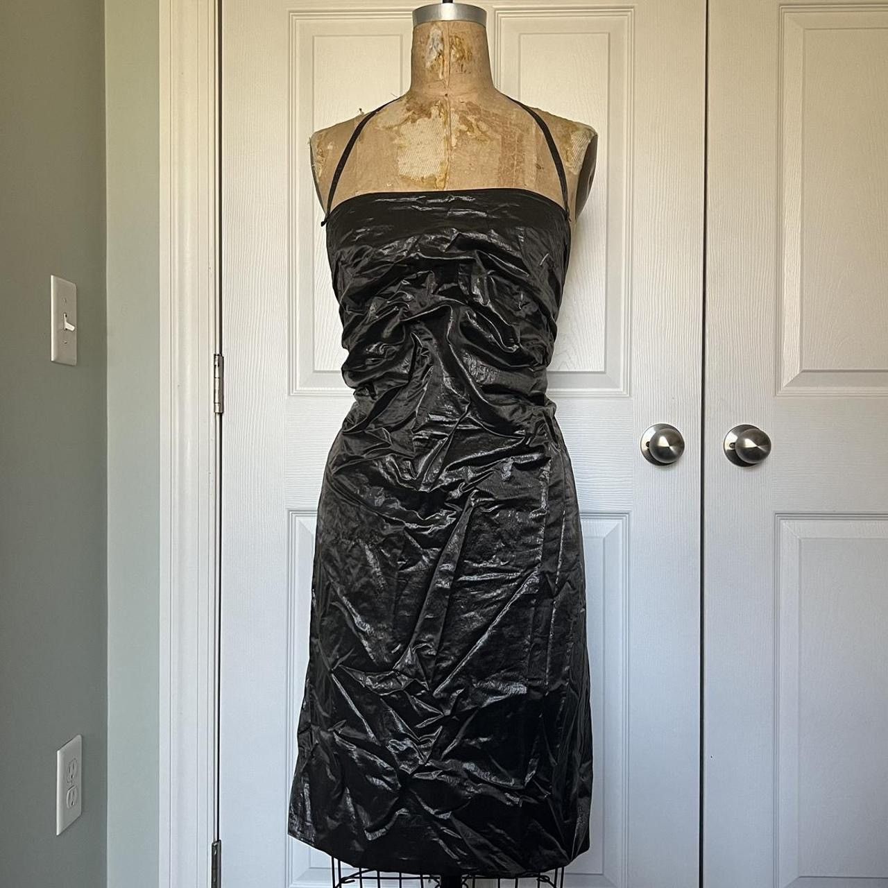 image of Rick Owens Island Ss13 Dress in Metallic, Women's (Size Medium)