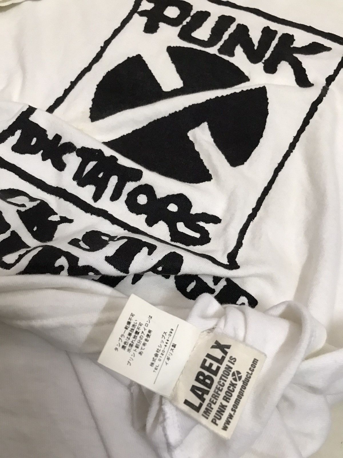 Band Tees × Seditionaries × Vintage RARE Label X By Some Product Punk Tee Size US M / EU 48-50 / 2 - 9 Thumbnail