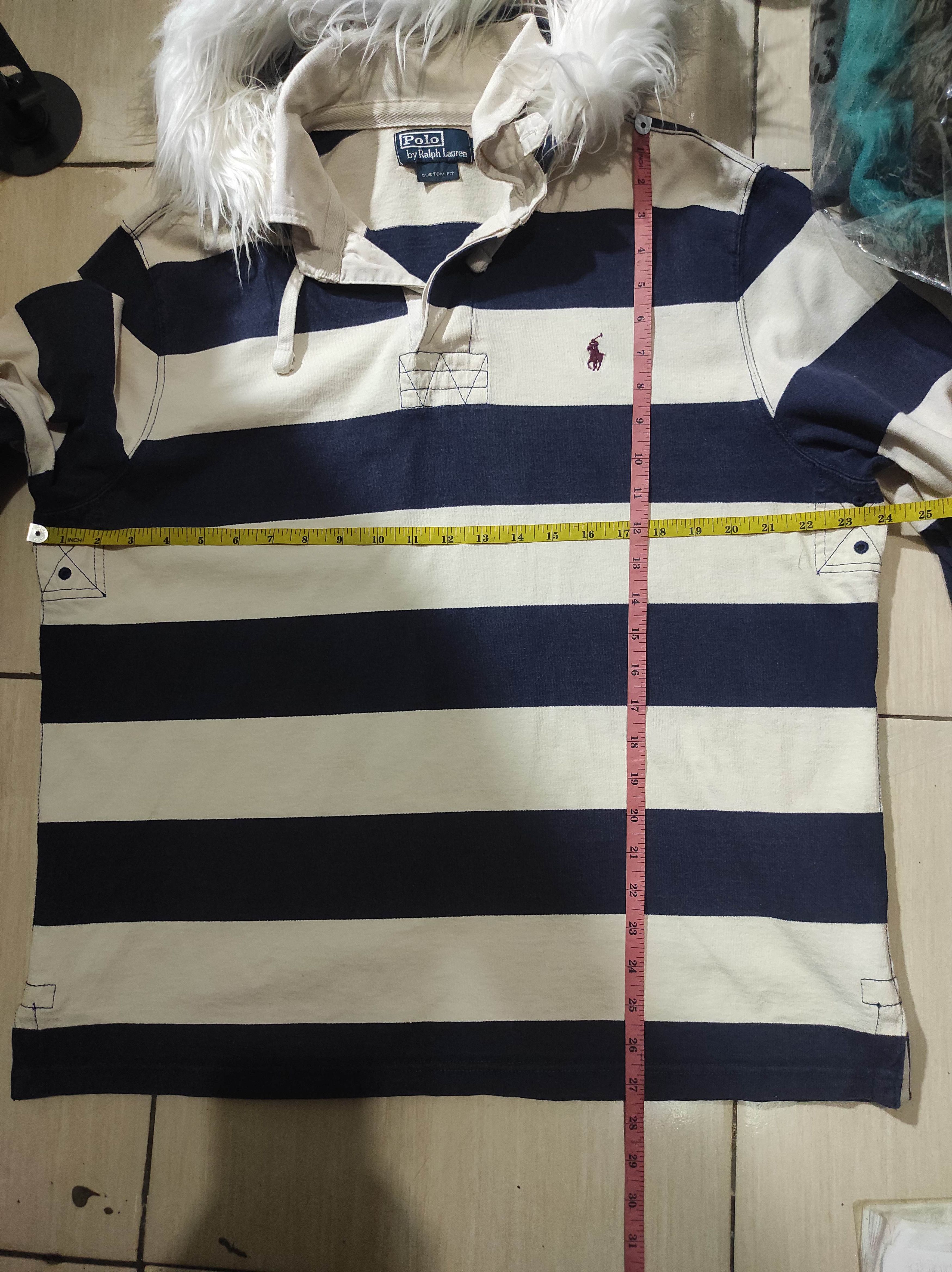 Polo Ralph Lauren Polo Ralph Lauren Stripe fur Hoodie Size US XL / EU 56 / 4 - 20 Thumbnail