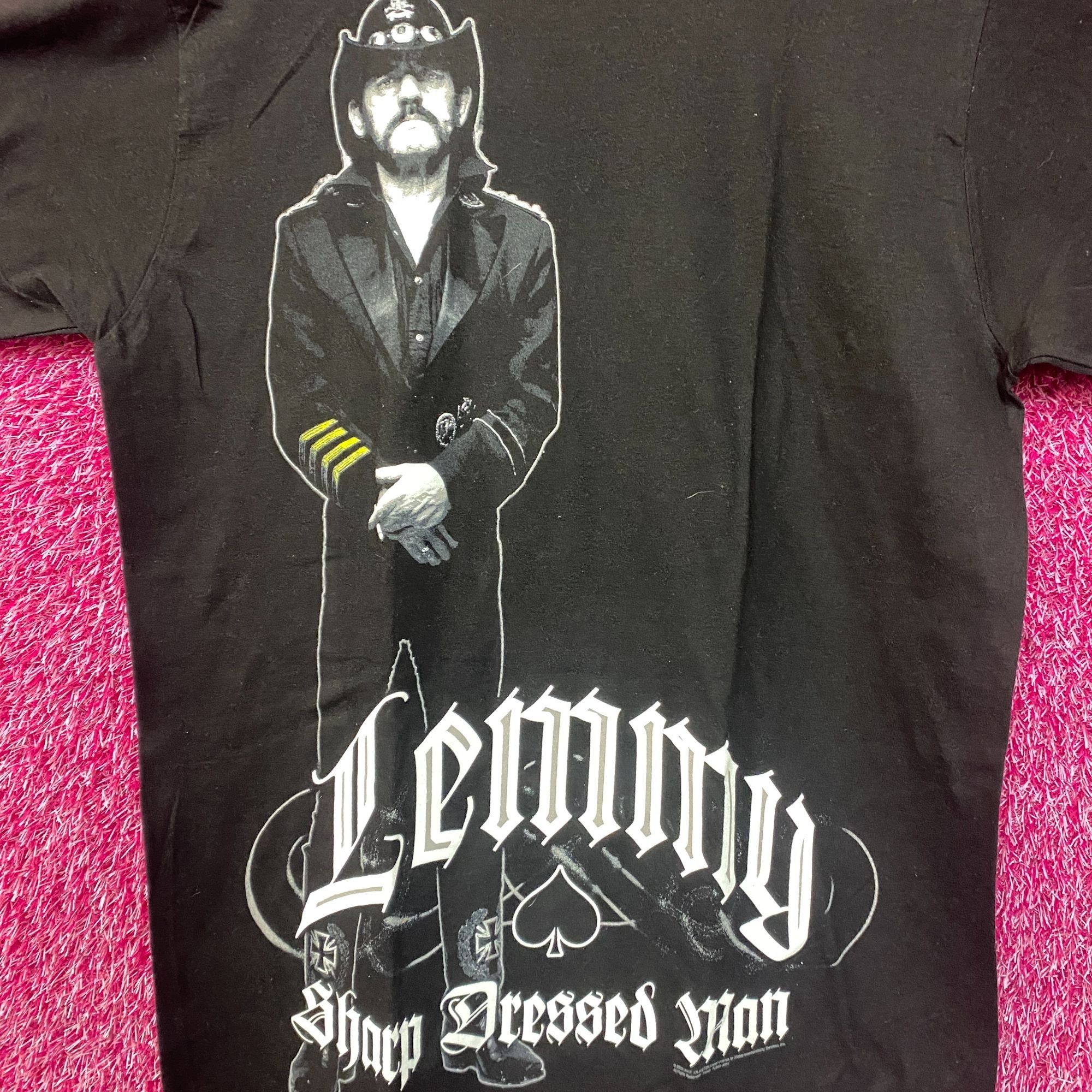 Band Tees Lemmy Sharp Dressed Man T-shirt Black T-Shirt Large Size US L / EU 52-54 / 3 - 2 Thumbnail