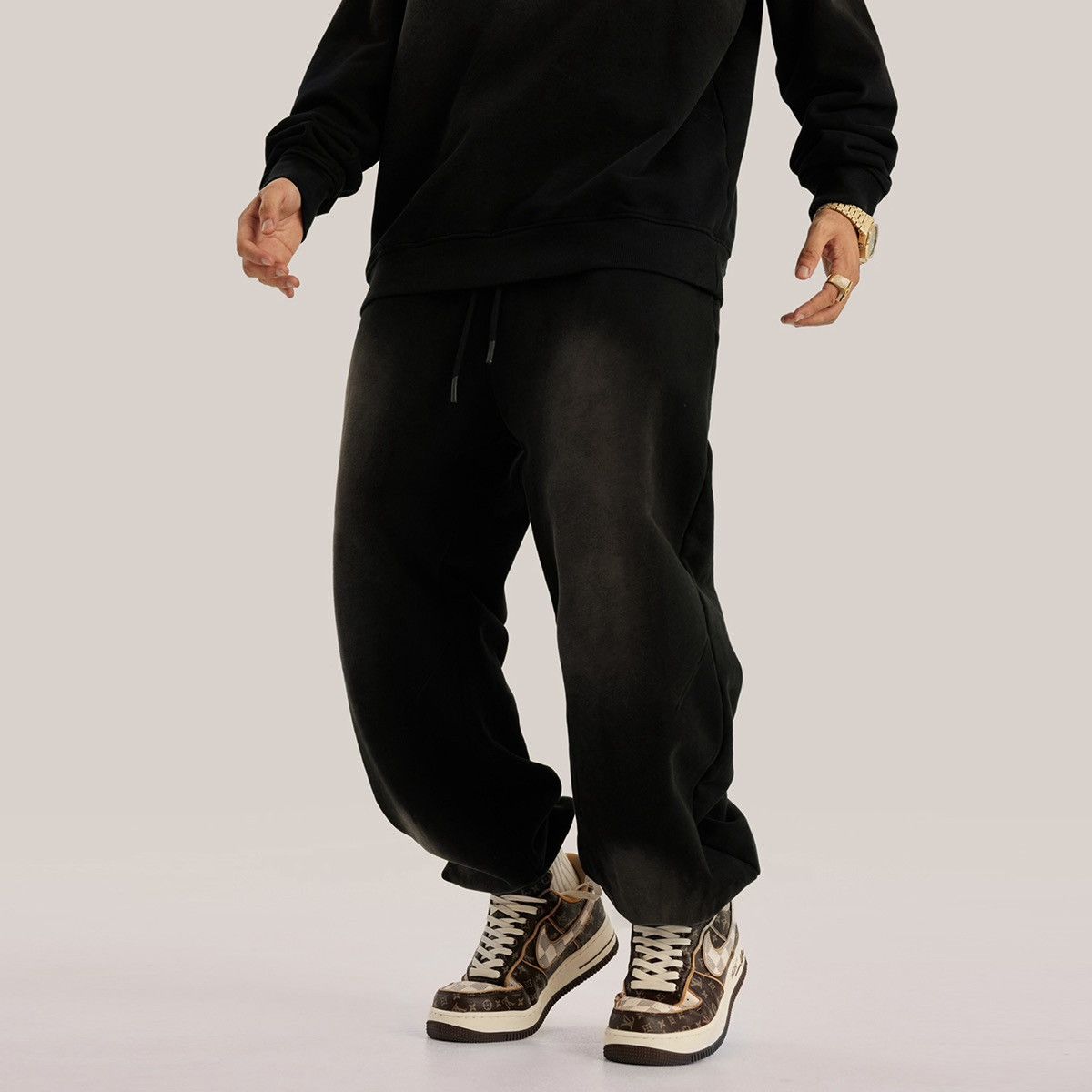 Supreme Super HeavyWeight Sun Faded Sweatpants Size US 32 / EU 48 - 8 Thumbnail