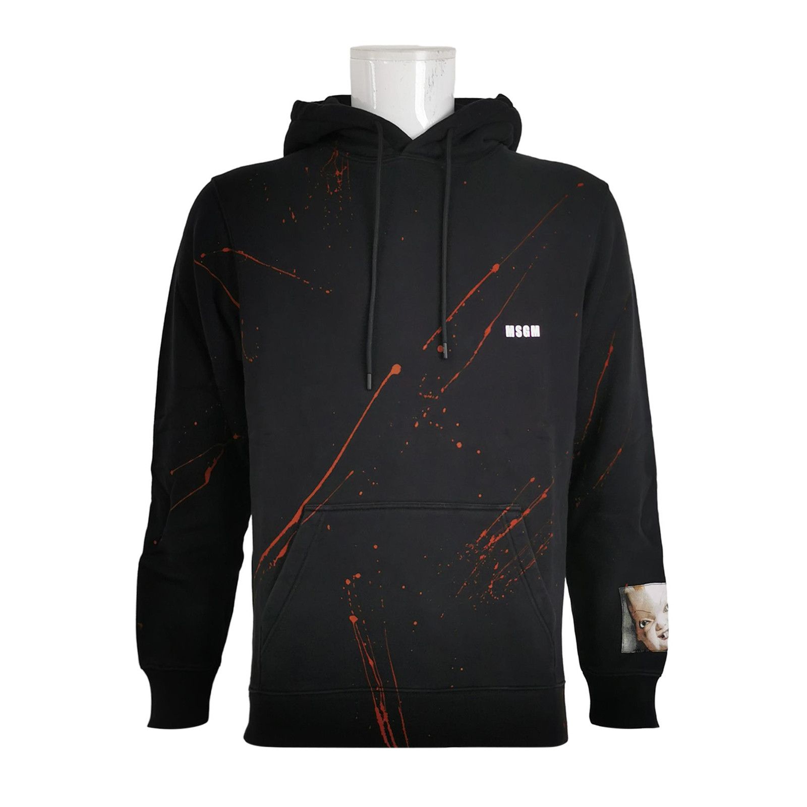 MSGM MSGM x Dario Argento Splatter Logo Hoodie XS Size US XS / EU 42 / 0 - 1 Thumbnail