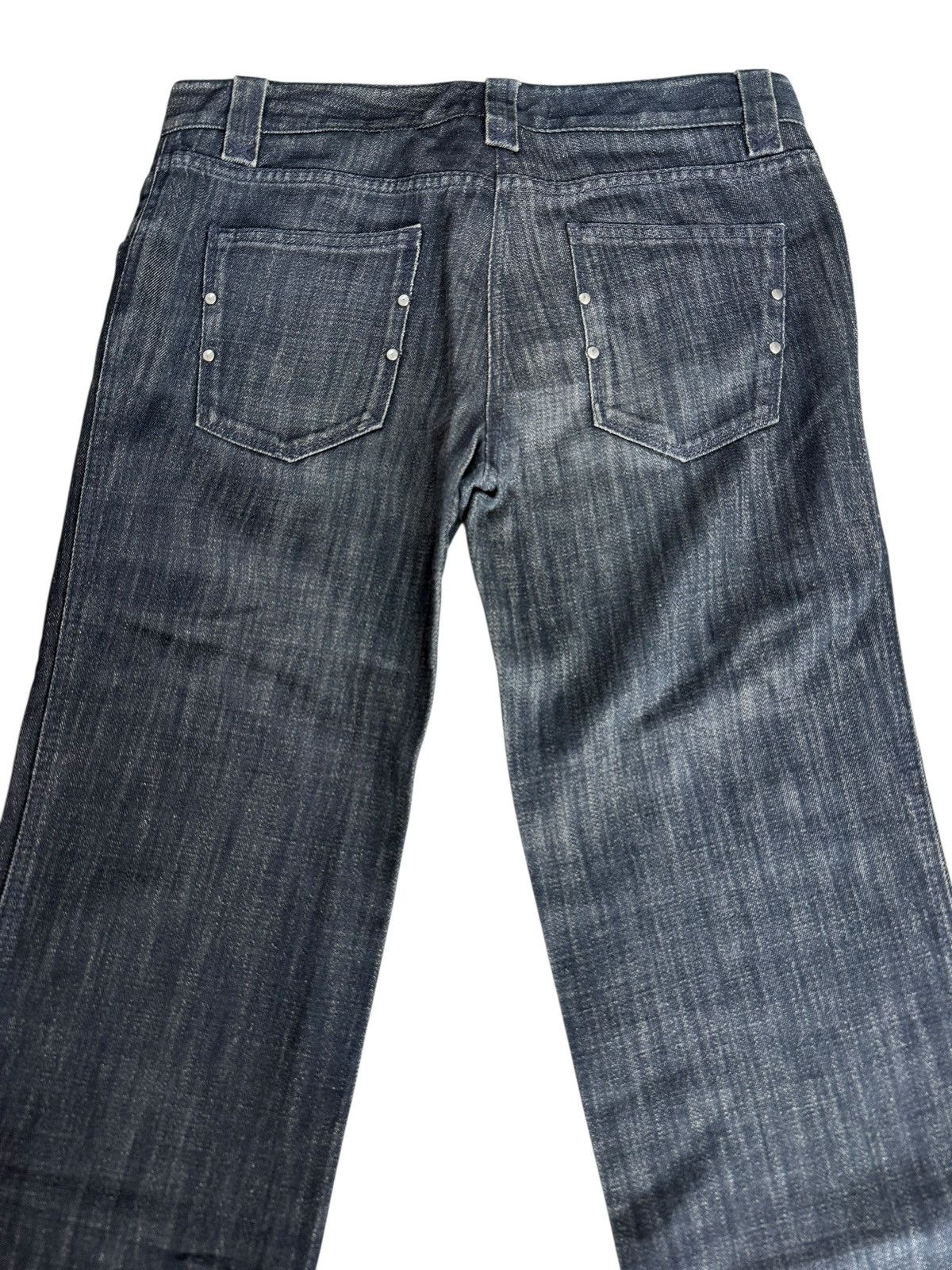 Dolce & Gabbana Dolce & Gabbana Flared Nice Design Denim Jeans Size US 30 / EU 46 - 18 Thumbnail