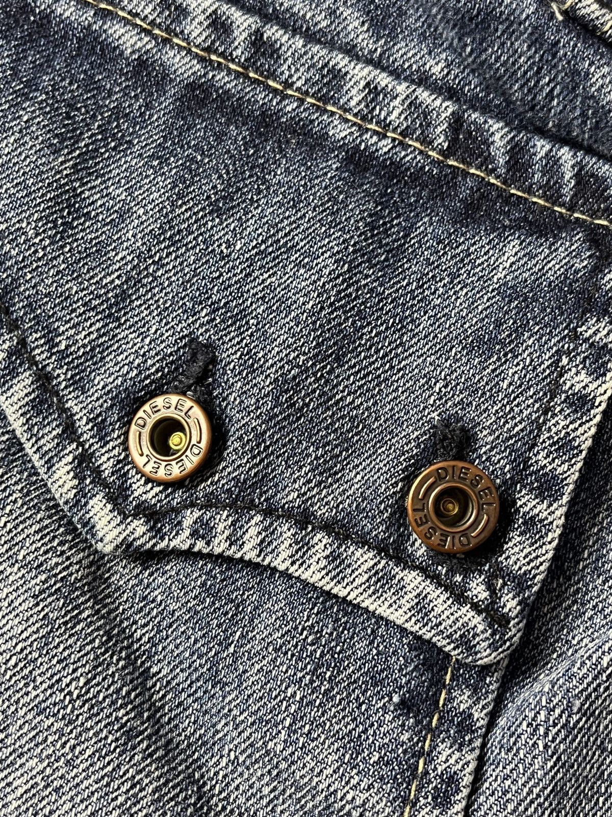 Diesel Vintage Diesel Jeans Washed Japanese Avant Garde Y2K Size US 34 / EU 50 - 7 Thumbnail