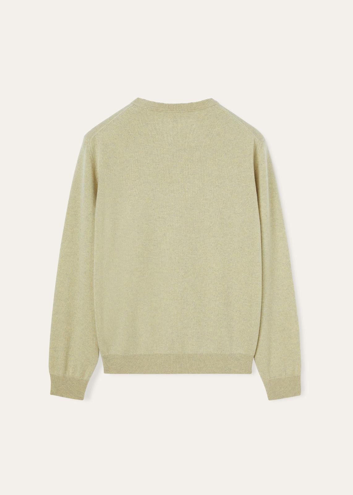 Loro Piana o1srvl11e0125 FAO1993 Arona Crewneck Sweater in Light Green Size S / US 4 / IT 40 - 2 Thumbnail