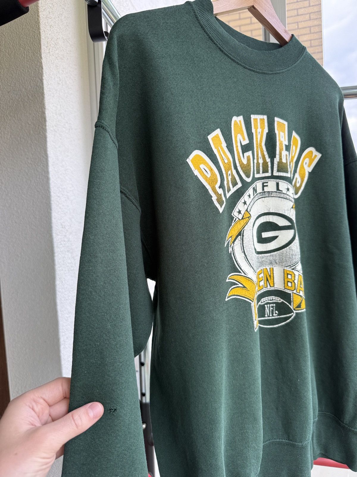 NFL Men's Vintage NFL Green Bay Packers Crewneck Football Size US XL / EU 56 / 4 - 5 Thumbnail