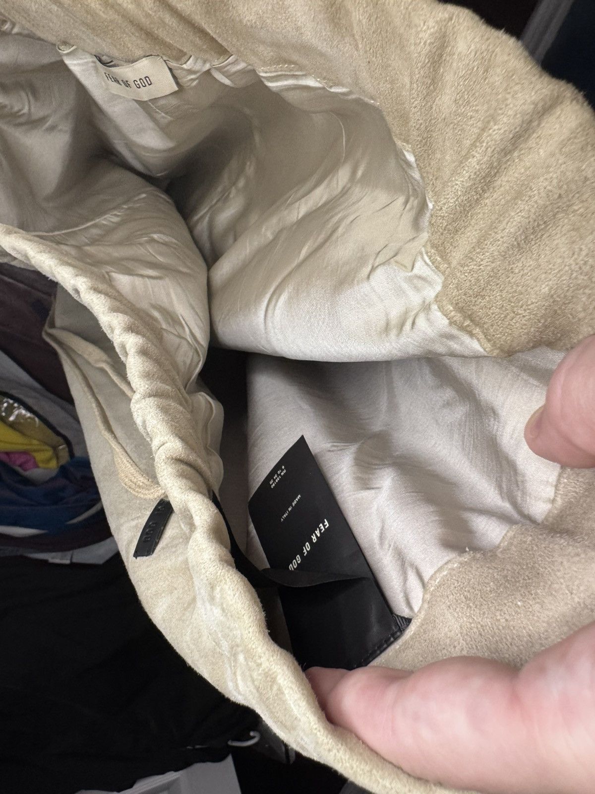 Fear of God Fear of God ETERNAL Suede Pants XXL Size US 38 / EU 54 - 20 Thumbnail