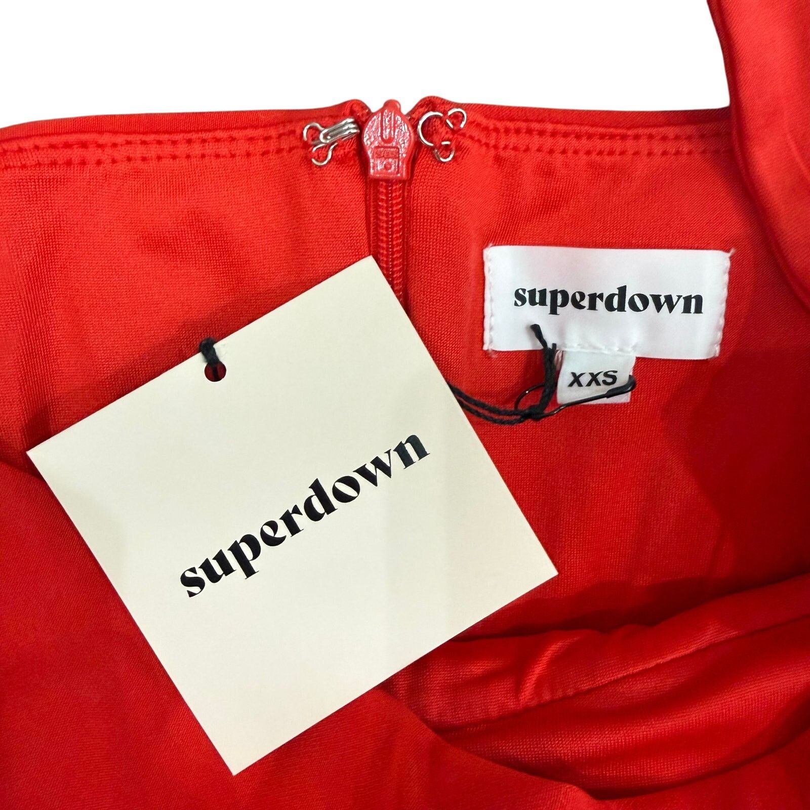 superdown Superdown Aneira Mini Dress in Red, Size XXS Size XXS / US 00 / IT 34 - 4 Thumbnail