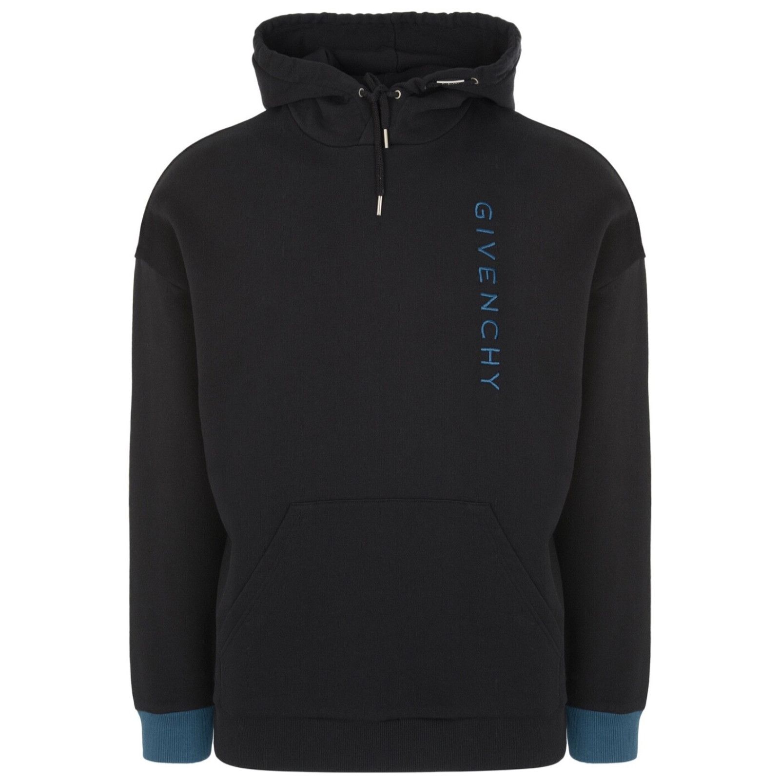 Givenchy Givenchy Stitch Logo Cuff Hoodie Hooded Cotton M Medium Size US M / EU 48-50 / 2 - 1 Thumbnail