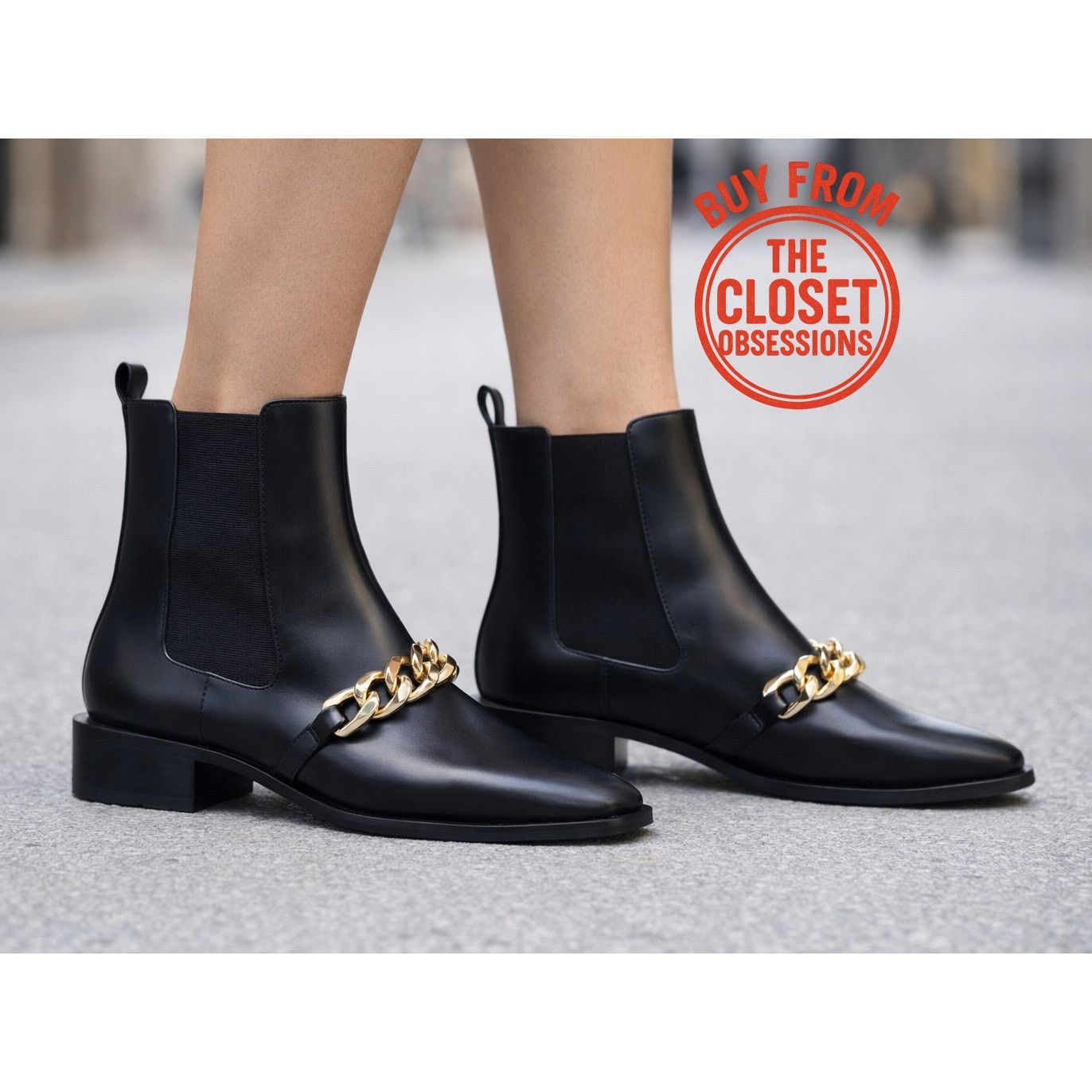 Zara ZARA Black US 8 Square Toe Boots NWT LAST ONE!!! Size US 8 / IT 38 - 3 Thumbnail