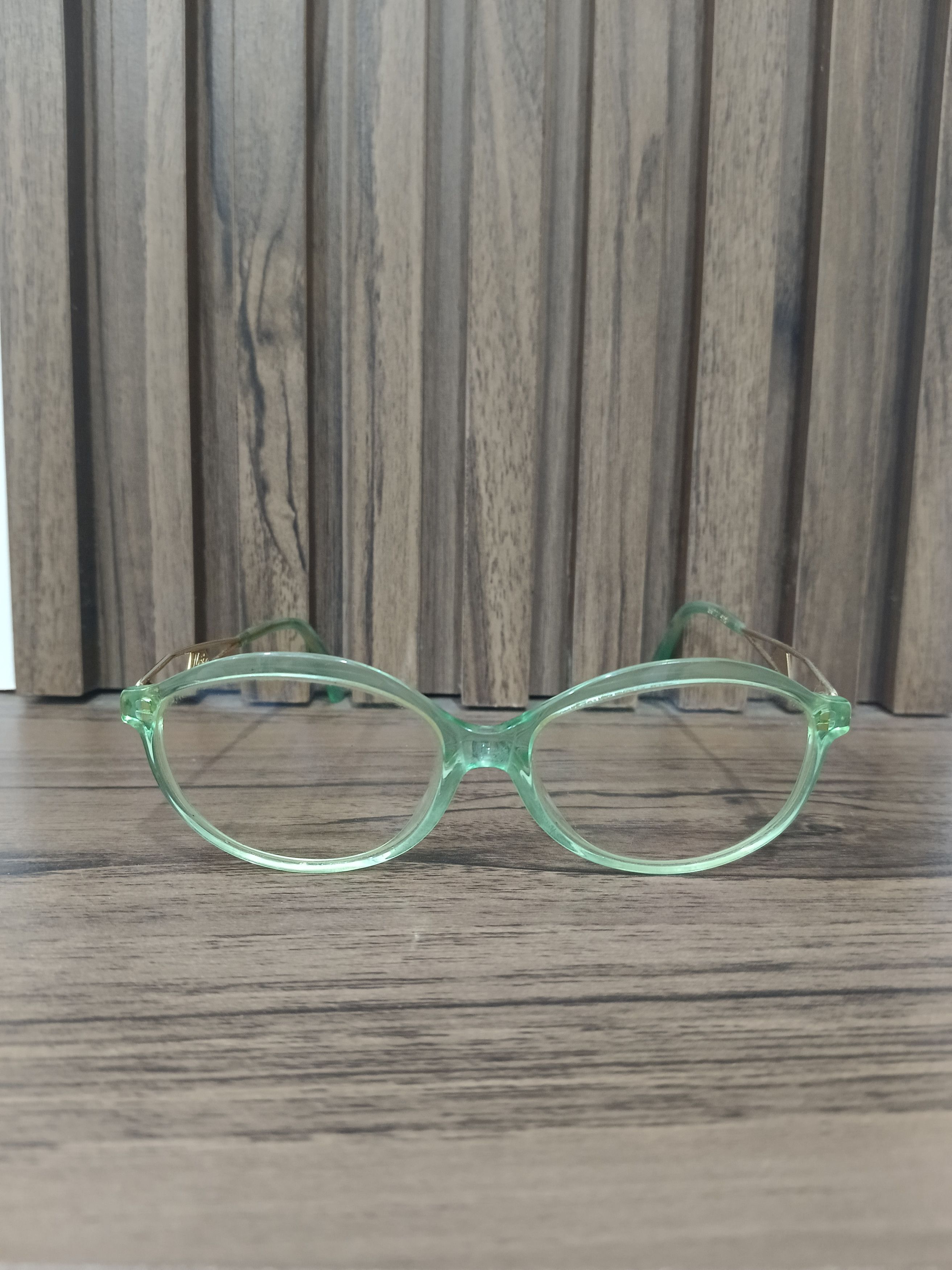 Claude Montana MontanaTranslucent Green Oval Glasses Frame Size ONE SIZE - 1 Thumbnail
