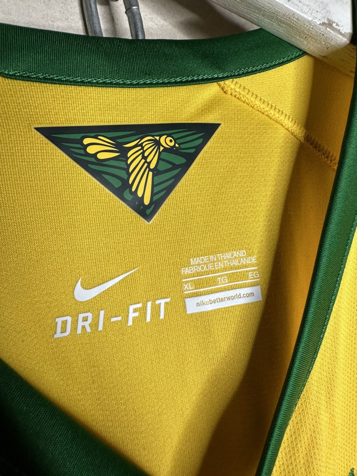 Nike Vintage Nike Brazil 2014 Soccer Football Jersey Shirt Size US XL / EU 56 / 4 - 4 Thumbnail