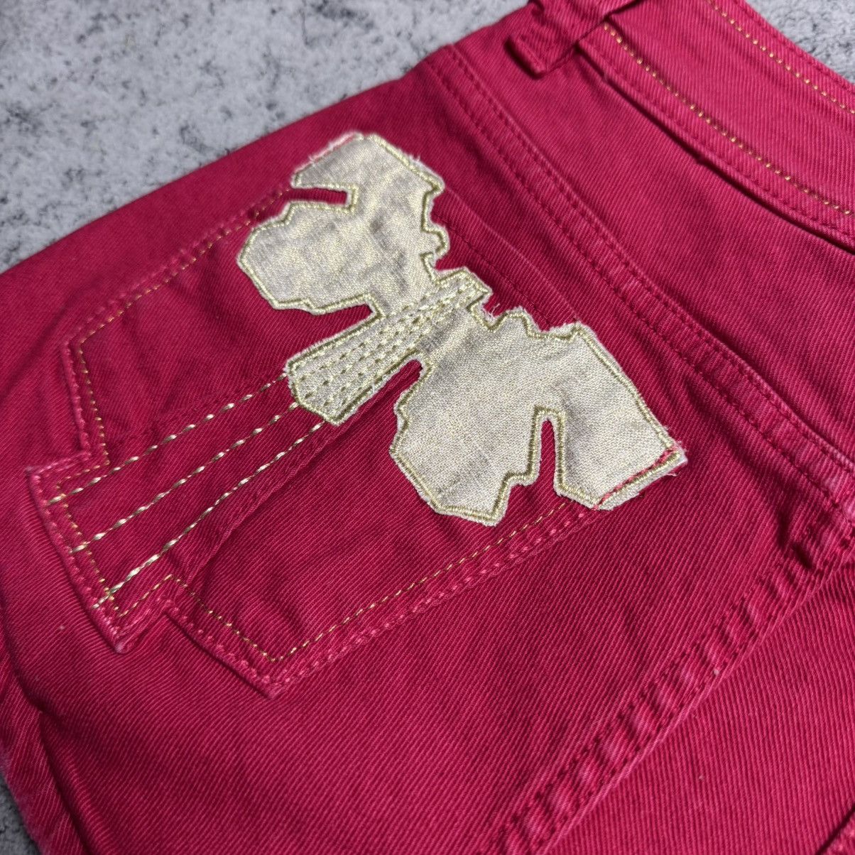 John Galliano NEW Galliano Y2K 00s Mini Shorts Size 26" / US 2 / IT 38 - 7 Thumbnail