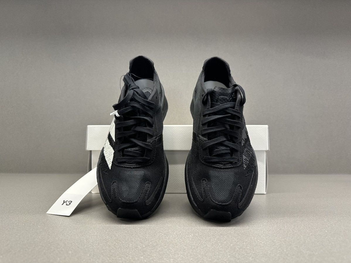 Adidas × Y-3 Adidas Y-3 adiZero Boston 11 Black White Size US 5 / EU 37 - 4 Thumbnail