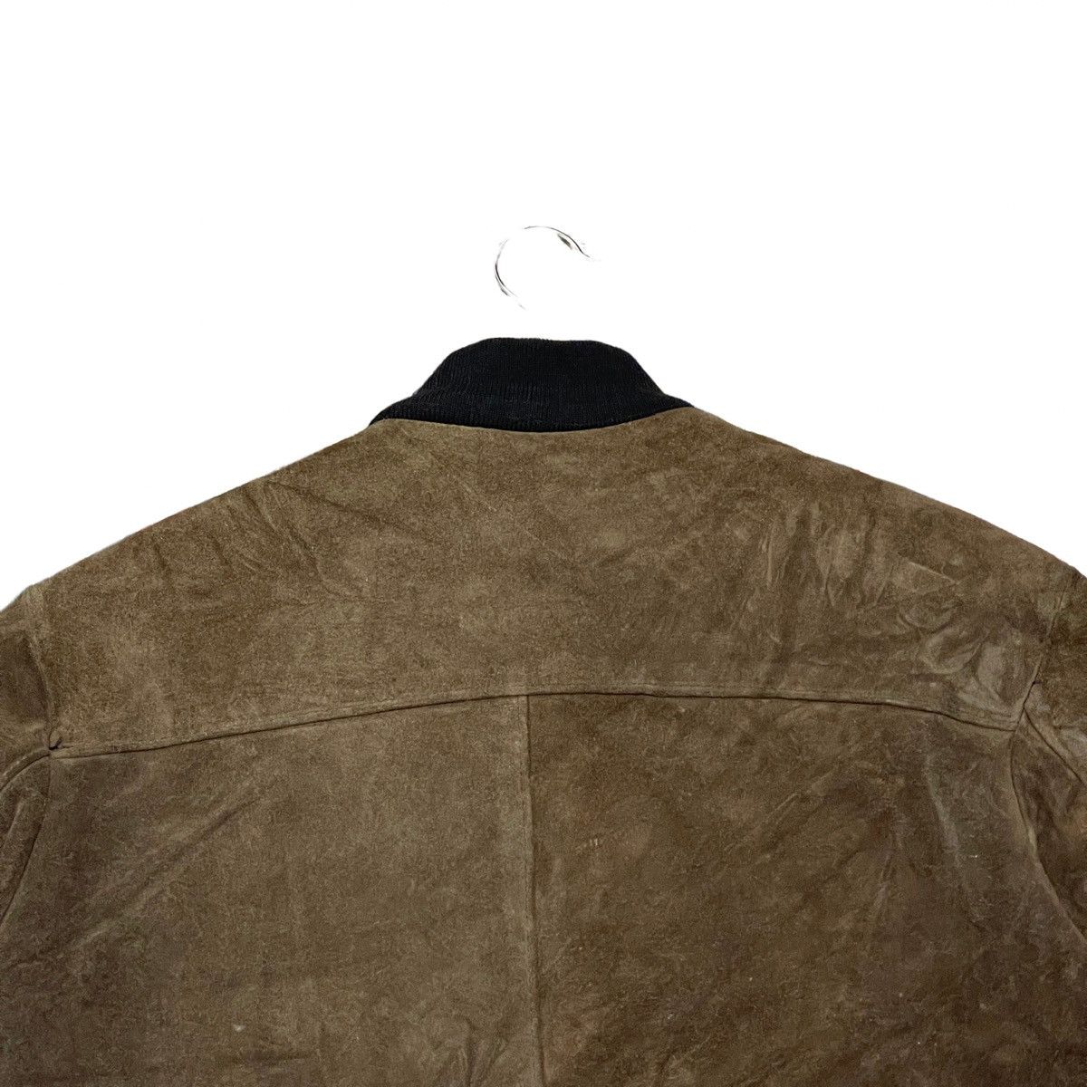 Schott Vintage Schott NYC Made in USA Suede Leather Bomber Jacket Size US M / EU 48-50 / 2 - 16 Thumbnail
