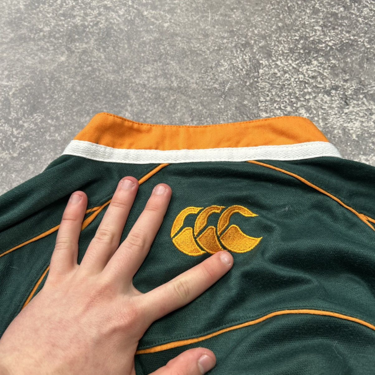 Canterbury of New Zealand Vintage Canterbury South Africa 90’s Rugby tee jersey Size US L / EU 52-54 / 3 - 8 Thumbnail