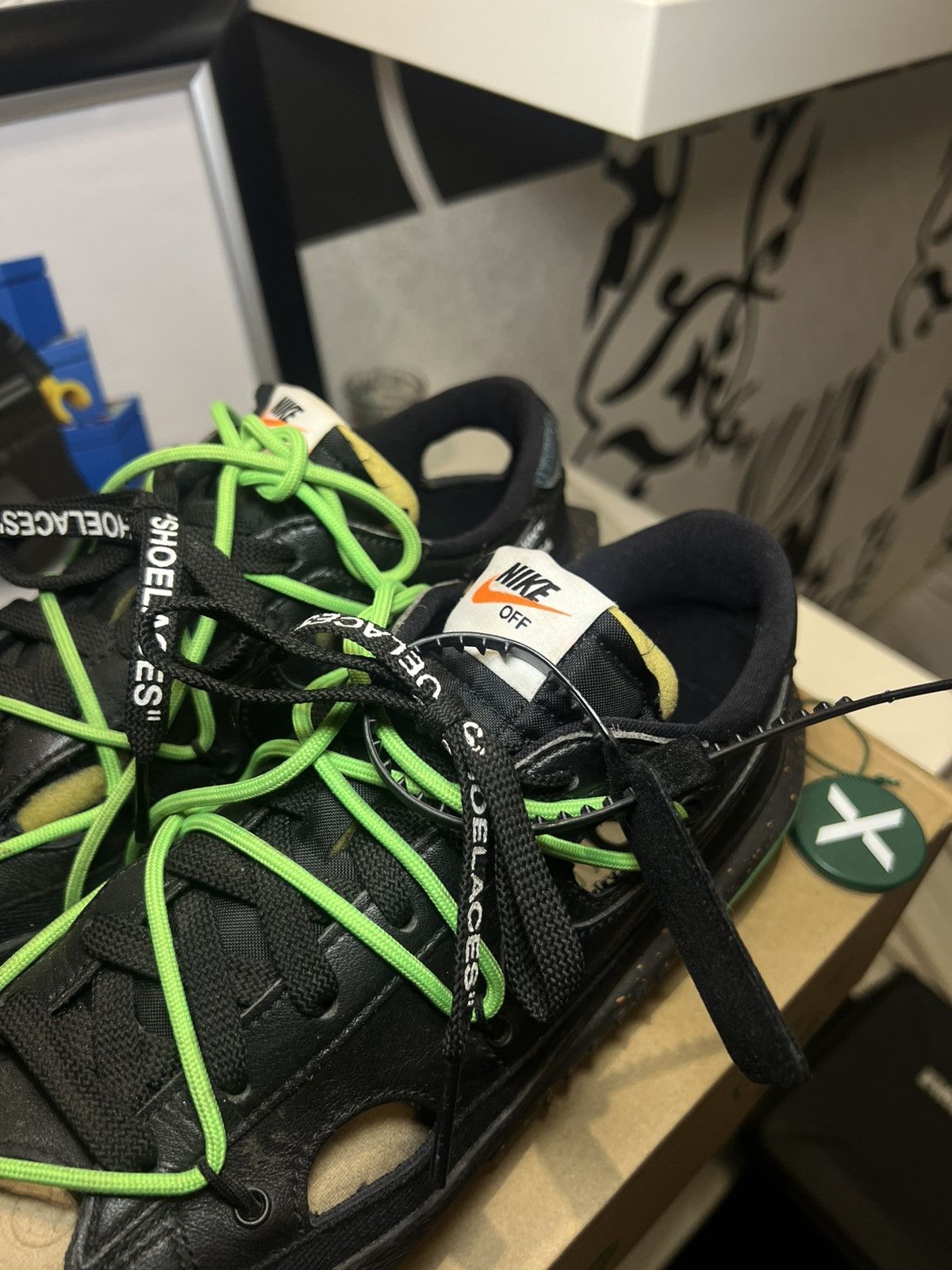 Nike × Off-White (offers🤝)Off White x Nike Blazer almost new💫 Size US 8 / EU 41 - 9 Thumbnail